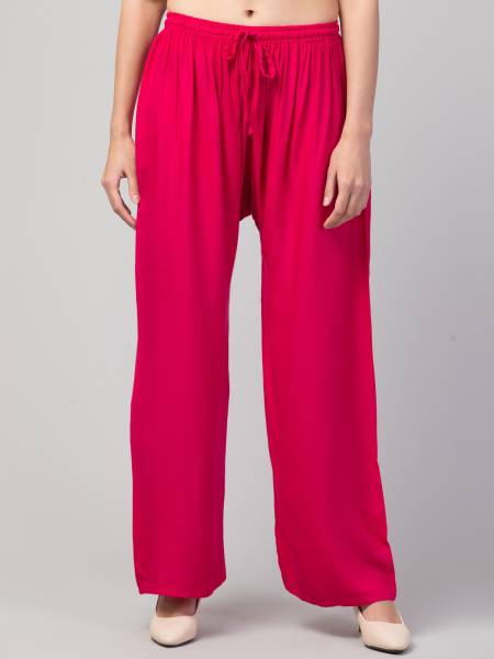 swaggish Relaxed Women Pink Trousers