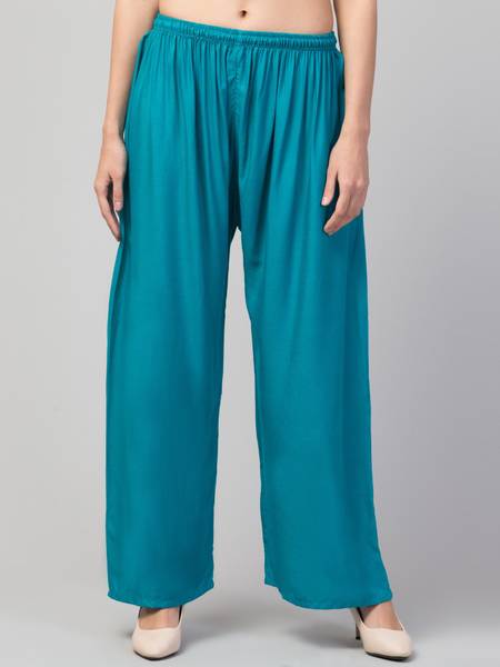 swaggish Relaxed Women Blue Trousers