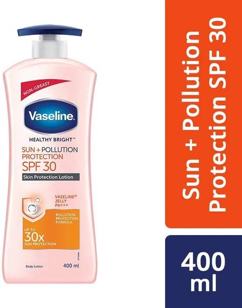 Vaseline Sun + Pollution Spf 30 (Multi-Vitamin UV) Body Lotion 400 ml set of 1