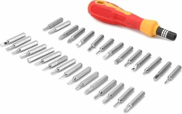 JACK KLEIN 31 in 1 Screw Driver Toolkit - Multifunction Universal Magnetic Screwdriver Toolkit for Laptops Standard