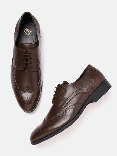 House of Pataudi Brogues For Men