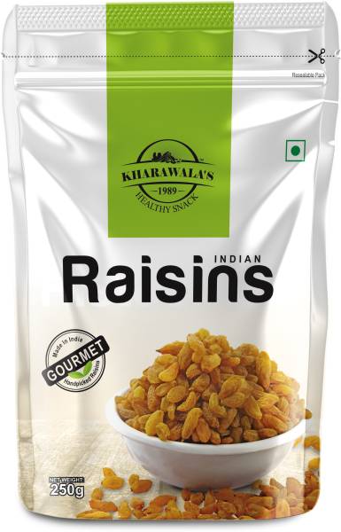 KHARAWALA'S Premium Dried Indian Raisin 250 Grams Raisins