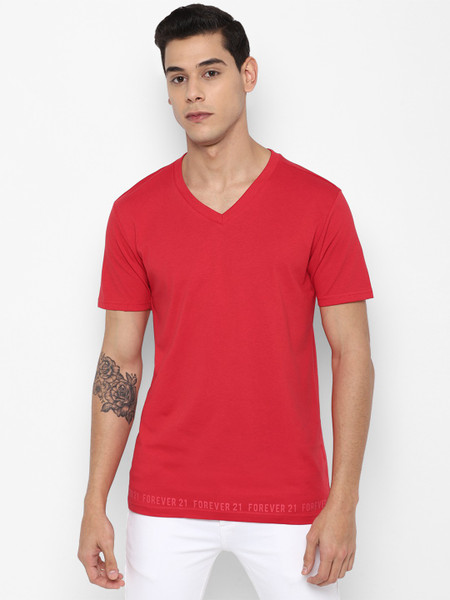 forever 21 v neck t shirt