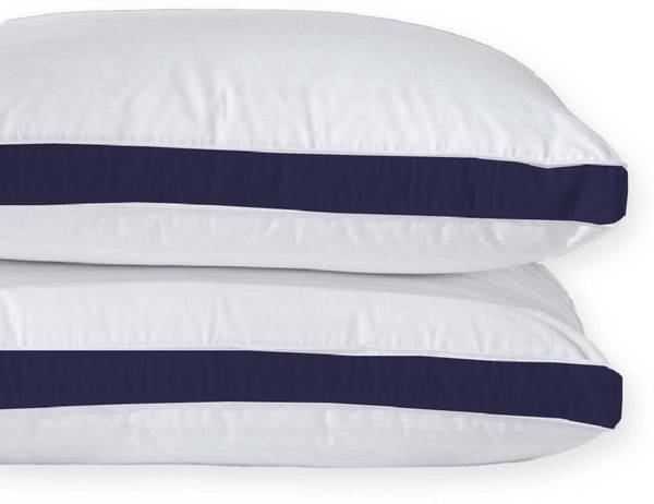 EVERDECOR Luxury Soft gusset pillow Microfibre Solid Sleeping Pillow Pack of 2