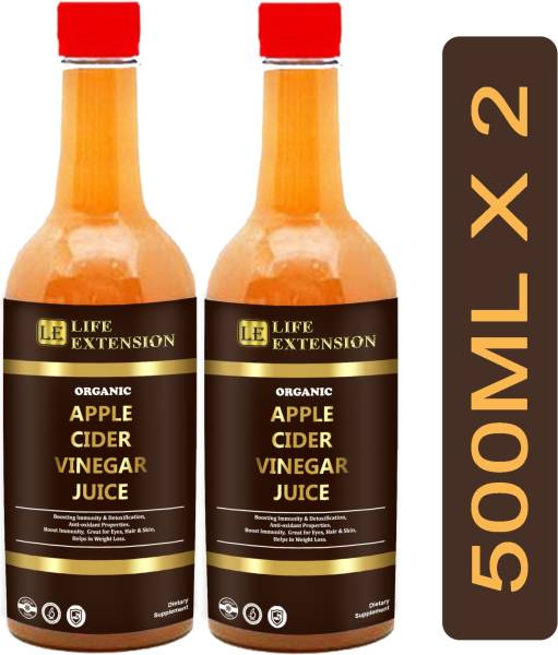 Life Extension Organic Apple Cider Vinegar with mother for weight loss (SA207) Vinegar