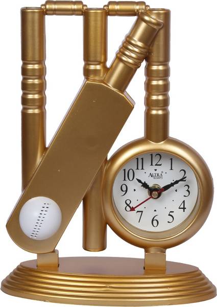 ALTRA QUARTZ Analog Gold Clock