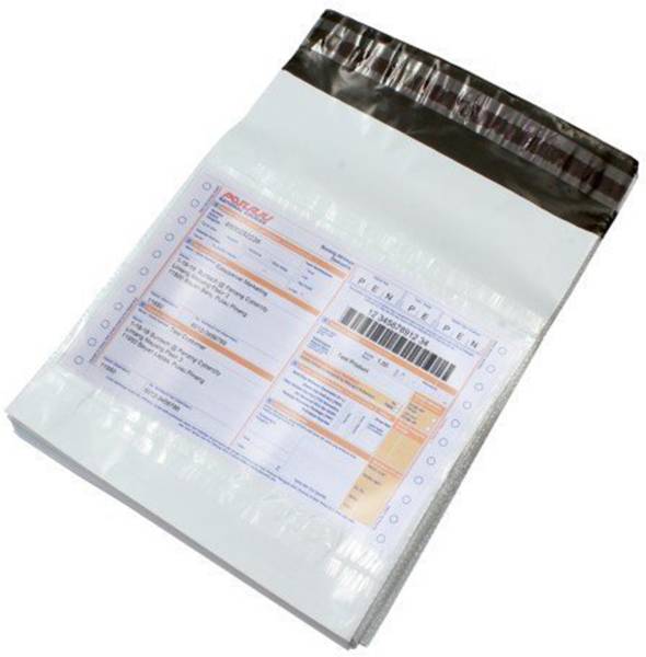 Euphoria Packaging LLP Secured courier bags/ sales envelopes Polybags for Shipping/ Packing jacket 51 microns with POD 10 x 14 inches ( Pack of 100 )