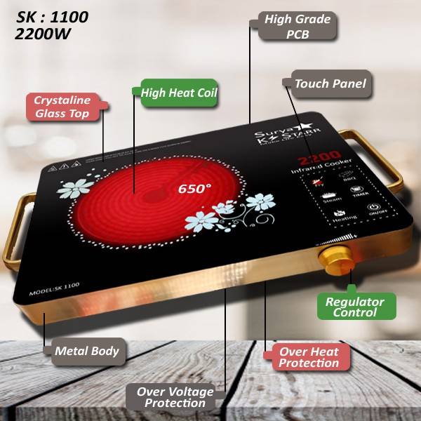 SURYA KSTAR SK-1100 Induction Cooktop