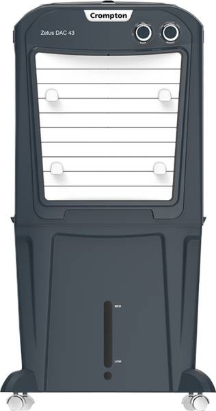 CROMPTON 43 L Desert Air Cooler  (Grey, Zelus DAC43)