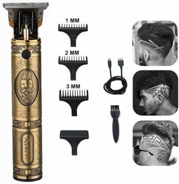 Kabeer enterprises Maxtop t99 Professional Golden Metal Body Trimmer kit K348 Trimmer 120 min Runtime 4 Length Settings