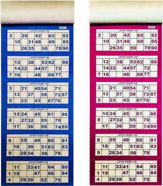 YAAH CREATION TAMBOLA Tickets BOOK (1200 tickets) Ticket book Set for Ladies Kitty/Picnic Party & Fun Board Game