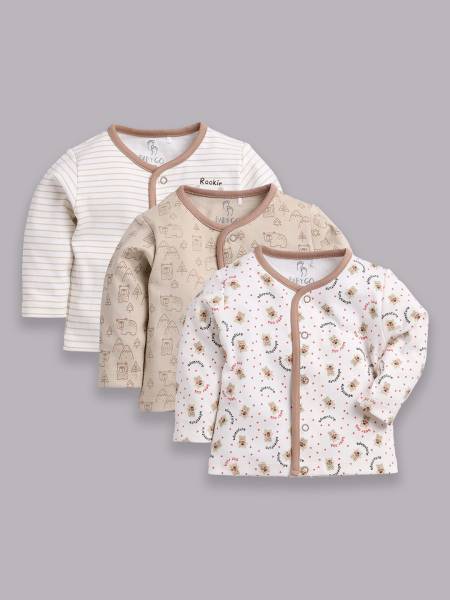 BabyGo Baby Boys & Baby Girls Printed Pure Cotton T Shirt