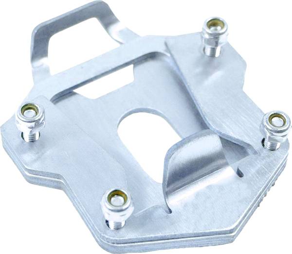 AutoPowerz Brushed Stainless Steel Side Stand Extender for Royal Enfield Himalayan Bike Side Stand