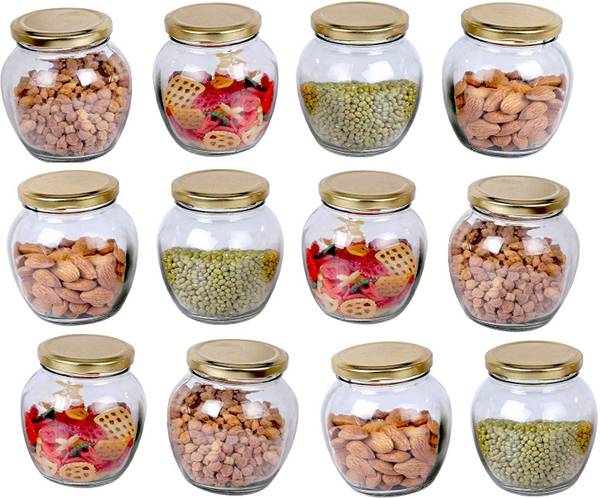 GOLDFINCH Glass Grocery Container - 350 ml