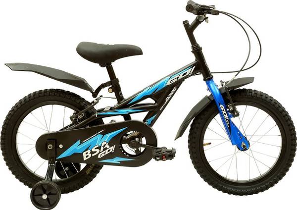 BSA GO 16 BLACK WITH BLUE 16 T (inch) Road Cycle