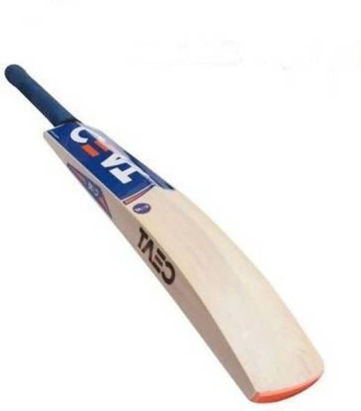 rastogi CEAT BLUE 34 KASHMIR POPLAR WILLOW PURE WOOD BAT FULL SIZE