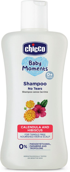 Chicco No-Tears Shampoo, Paraben & Phenoxyethanol Free, 0M+