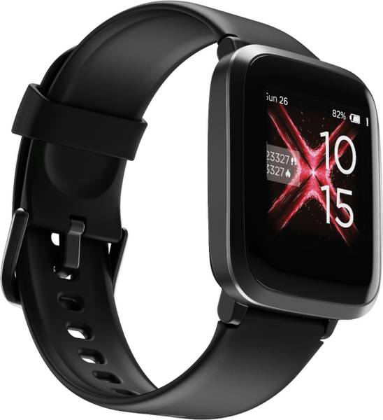 boAt Storm 1.3 CurvedDisplay Smartwatch Black Strap