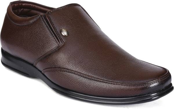 action Dotcom D-34 Men's Rodio Synthetic Leather Comfor Slip On Formal Shoes For Men