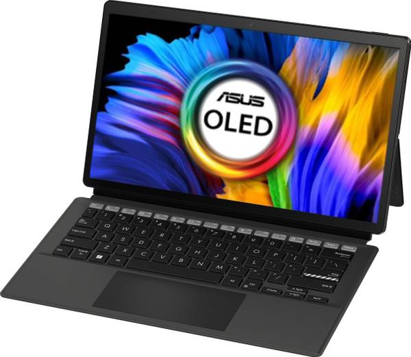 ASUS ASUS Vivobook 13 Slate OLED Pentium Quad Core - (8 GB/256 GB SSD/Windows 11 Home) T3300KA-LQ111WS 2 in 1 Laptop  (13.3 Inch, Black, 0.78 kg, With MS Office)