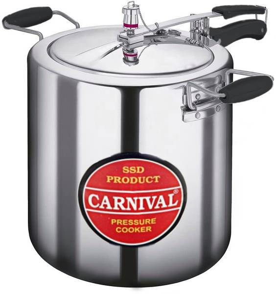 Carnival Aluminium active model pressure cooker 24 ltr inner pure virgin aluminium 24 L Pressure Cooker