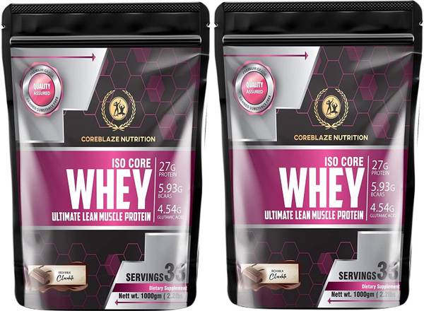 Coreblaze Nutrition ISO CORE Best Effective Whey Protein Isolate Whey ...
