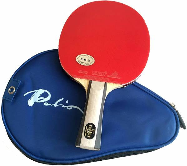 Palio Expert 2.0 Table Tennis Racquet & Case -ITTF Approved Multicolor Table Tennis Racquet