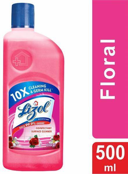 Lizol all in 1 disinfectant surface cleaner floral