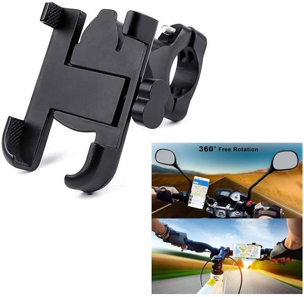 AXWee Universal CNC, Motorcycle Handlebar Mount Holder Stand Bike Mobile Holder