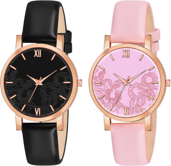 Praizy Times Combo of 2 Watches for Women and Girls Analog Watch