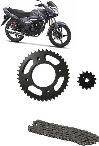 Honda shine hot sale chain sprocket rate