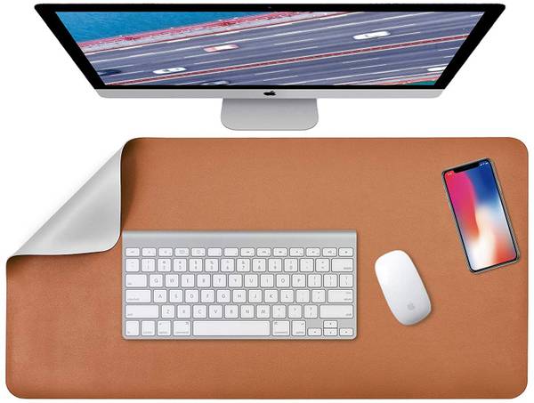 BOLDFIT Desk Mat XXL Desktop Laptop Office Extended Mouse Pad Computer Keyboard Gaming Mousepad