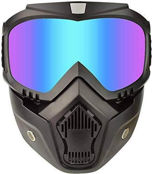 ZRIDE Protective Bike Riding Face Mask, Face Shield Motorcycle Goggles Helmet Visor