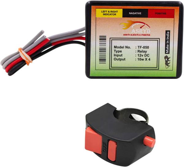 Bike side sales light flasher