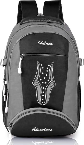 HINEX BAGS Large 35 L Laptop Backpack Spacy unisex backpack with unique design (blue) 35 L Laptop Backpack