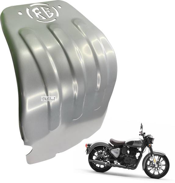 Dhe Best Bike Sump Guard/Bash plate Engine Guard For Royal Enfield Reborn Classic 350 Bike Engine Guard