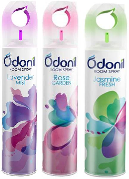 Odonil Very Special Rose, Jasmine, Lavender Spray Spray, Air Freshener for Home & Office (Rose, Jasmine, Lavender Sandal)
