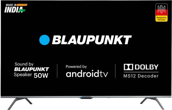 Blaupunkt Cybersound 108 cm (43 inch) Ultra HD (4K) LED Smart Android TV with Dolby MS12 &amp; 50W Speakers  (43CSA7070)