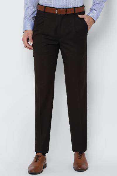 Louis Philippe Maroon Trousers