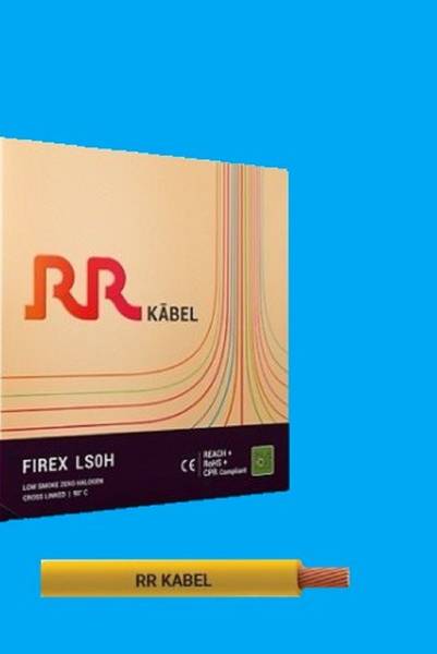 RR KABEL LSOH PVC 2.5 sq/mm Yellow 90 m Wire