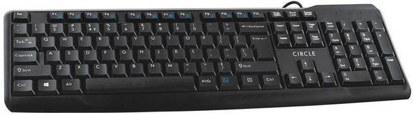 Circle Caliber Wired USB Multi-device Keyboard