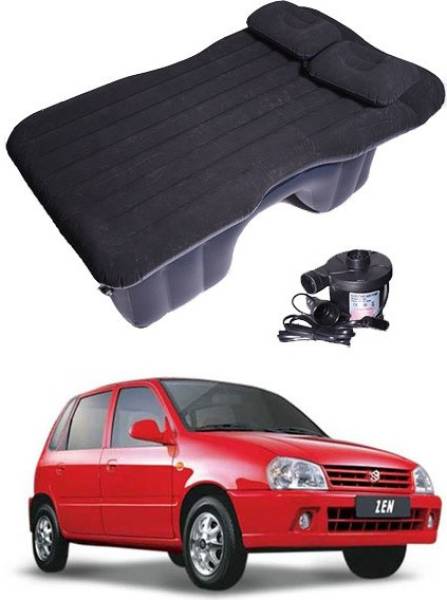 RKPSP Black Inflatable Car Bed/Two Pillows/Air Pump/Repair Kit For Zen Old Car Inflatable Bed Car Inflatable Bed