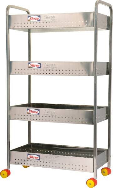 MINNCY Stainless Steel Kitchen Trolley