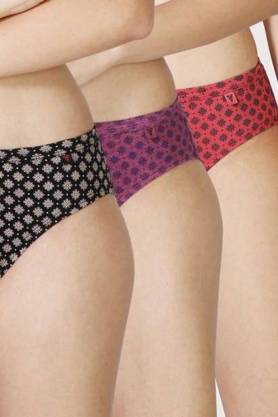 VAN HEUSEN Antibacterial And No Marks Waistband Women Bikini Multicolor Panty