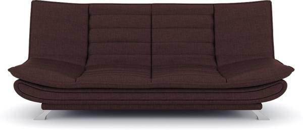 Torque Siesta Multipurpose (Brown)Living Room Bedroom Office 3 Seater Double Solid Wood Fold Out Sofa Cum Bed