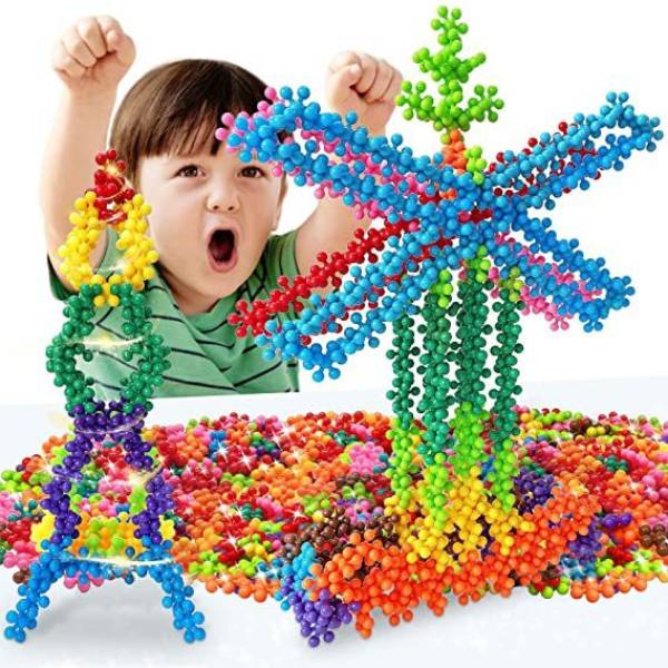 zeelpetal STAR BLOCKS ,Preschool Building Toys, Interlocking Building Blocks (100 PCS)