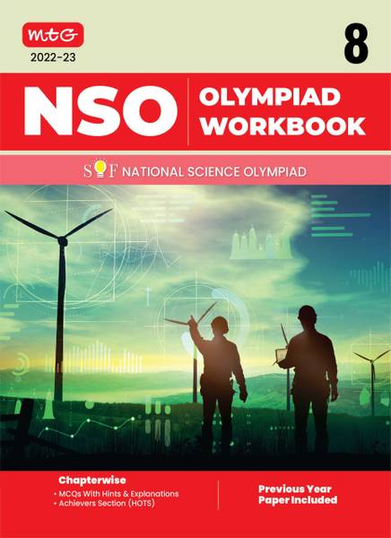National Science Olympiad (NSO) Work Book for Class 8 - Quick Recap, MCQs, Previous Years Solved Paper and Achievers Section - Best Olympiad Books For...