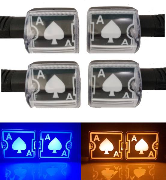 PBTA Front, Rear, Side LED Indicator Light for Hero Splendor, Splendor Plus