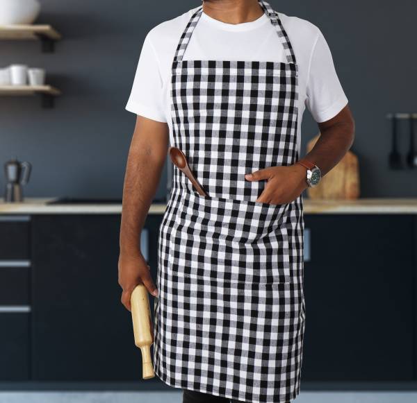 Peperhomia Cotton Home Use Apron - Free Size