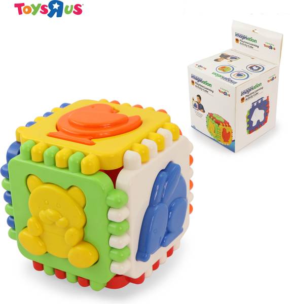 Toys R Us Universe of Imagination Cube with Animal Shape For Kids